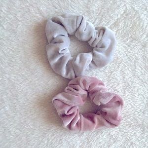 Velvety Scrunchies